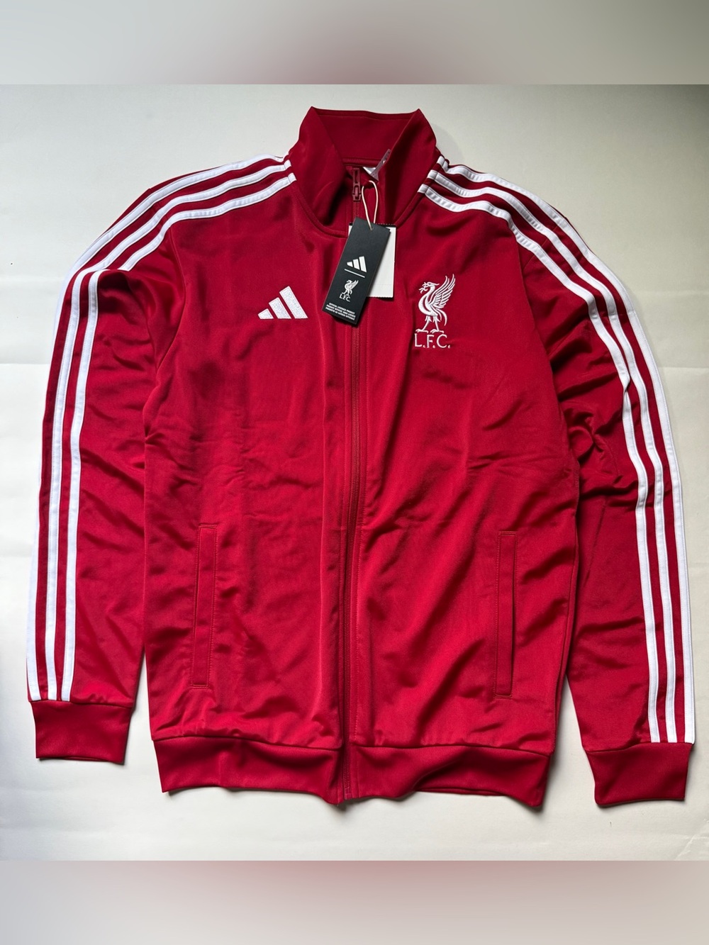 Adidas x Liverpool FC DNA Men’s Track Jacket Red/White JW7892